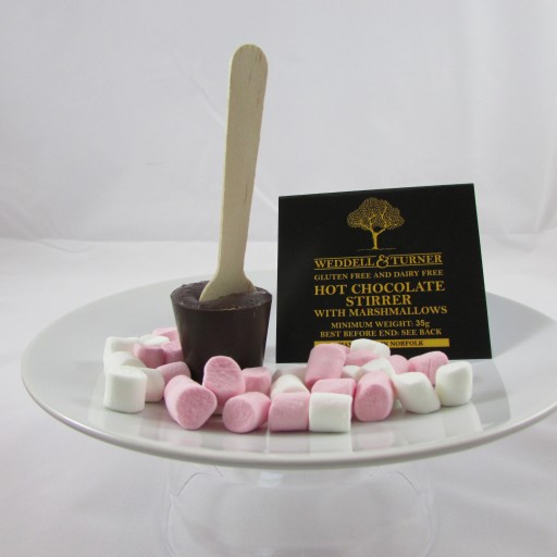Hot Chocolate Stirrer with Marshmallows